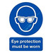 Signs & Labels Eye Protection  - Single