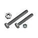 Wot-Nots Set Screw & Nut - M4  - Pack of 2