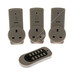 Status Remote Control Sockets  - Set of 3