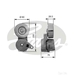 Gates T38413 - Single