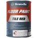 Granville Tile Red Floor Paint - 5 Litres