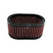 K&N E-3341 Custom Air Filter - single