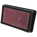 K&N Air Filter 33-2987 - Single