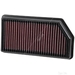 K&N Air Filter 33-3008 - Single