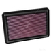 K&N Air Filter 33-5016 - Single