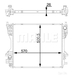 Mahle Radiator CR 1363 000S - Single