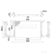 Mahle Radiator CR 2423 000S - Single