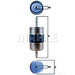 Mahle Fuel Filter KL 1055 - Single