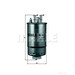 MAHLE KL566 Fuel Filter - single