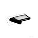 MAHLE LA384 Cabin Filter - single
