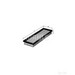 MAHLE LX1085 Air Filter - single