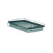 MAHLE LX1981 Air Filter - single
