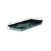 MAHLE LX592 Air Filter - single