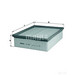 MAHLE LX819 Air Filter - single