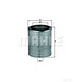 MAHLE LX93 Air Filter - single