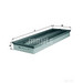 MAHLE LX97 Air Filter - single