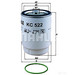 MAHLE KC5 Oil Filter - single