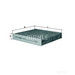 MAHLE Pollen Filter LAK 923 - Single