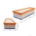 Mahle Air Filter (LX4942) - Single
