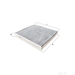 Mahle Cabin Filter - Carbon Activated LAK2158 - Single