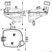 Mahle Coolant Expansion Tank CRT336000S - Single