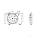 Mahle Engine Cooling Fan CFF559000S - Single