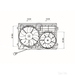 Mahle Engine Cooling Fan CFF662000S - Single