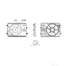 Mahle Engine Cooling Fan CFF715000S - Single