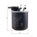 MAHLE Fuel Filter KL942 - Single