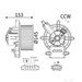 Mahle Interior Fan AB147000S - Single