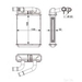 Mahle Interior Heat Exchanger AH346000S - Single