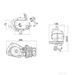 Mahle Oil Cooler CLC355001S - Single