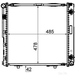 Mahle Radiator CR2868000P - Single