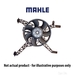 Mahle Radiator Condenser Fan CFF666000 - Single