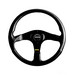 MOMO Tuner Steering Wheel - Black Spokes - 350mm