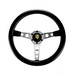 MOMO Prototipo Steering Wheel - Silver Spokes - 350mm