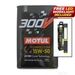 Motul 300V Competition 15w-50 - 5L with Free LED Worklight
