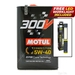 Motul 300V Competition 5W-40 - 5L with Free LED Worklight
