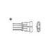 NTK Lambda Sensor (NGK1710) - Single