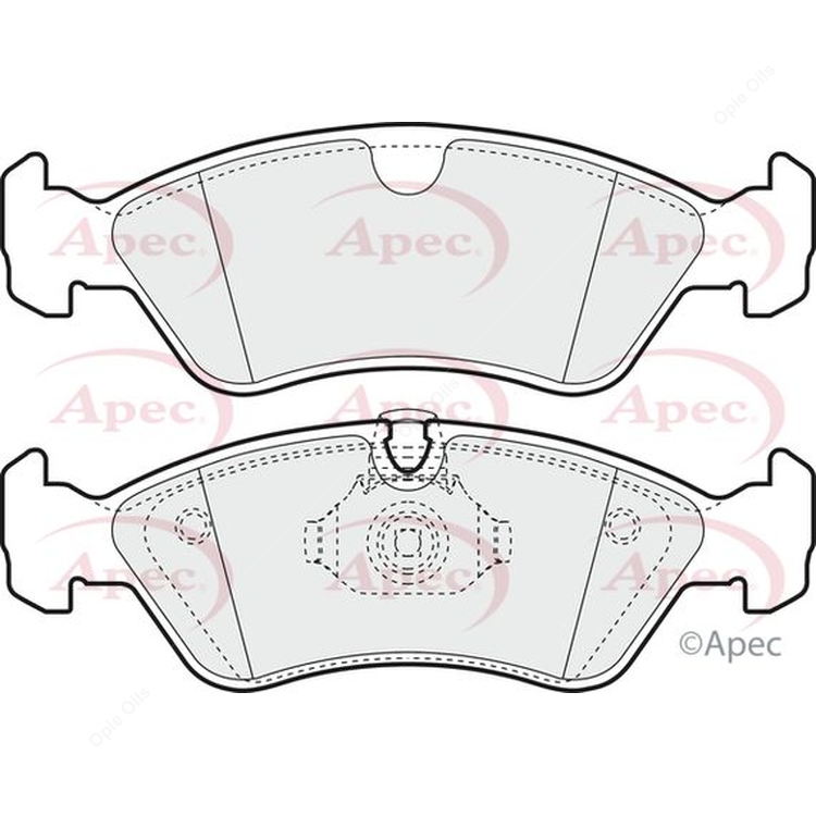 Apec Brake Pads (PAD1031)