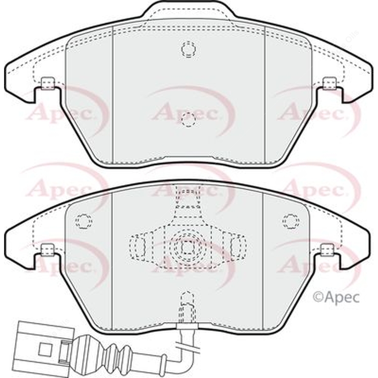 Apec Brake Pads (PAD1313)