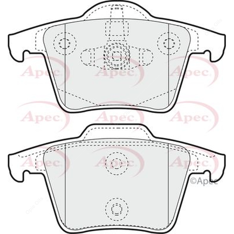 Apec Brake Pads (PAD1339)