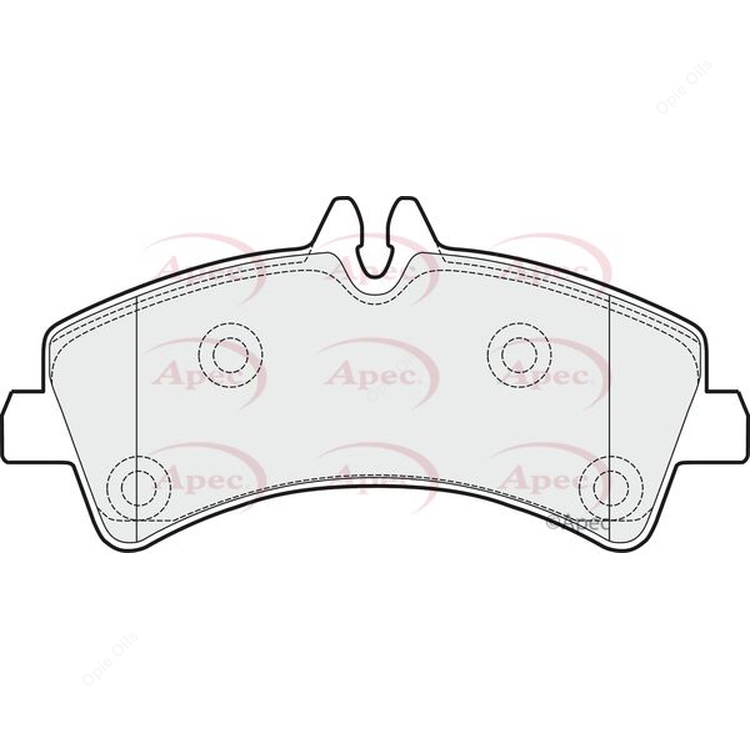 Apec Brake Pads (PAD1517)