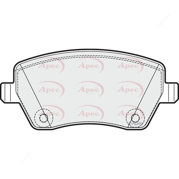 Apec Brake Pads (PAD1983)