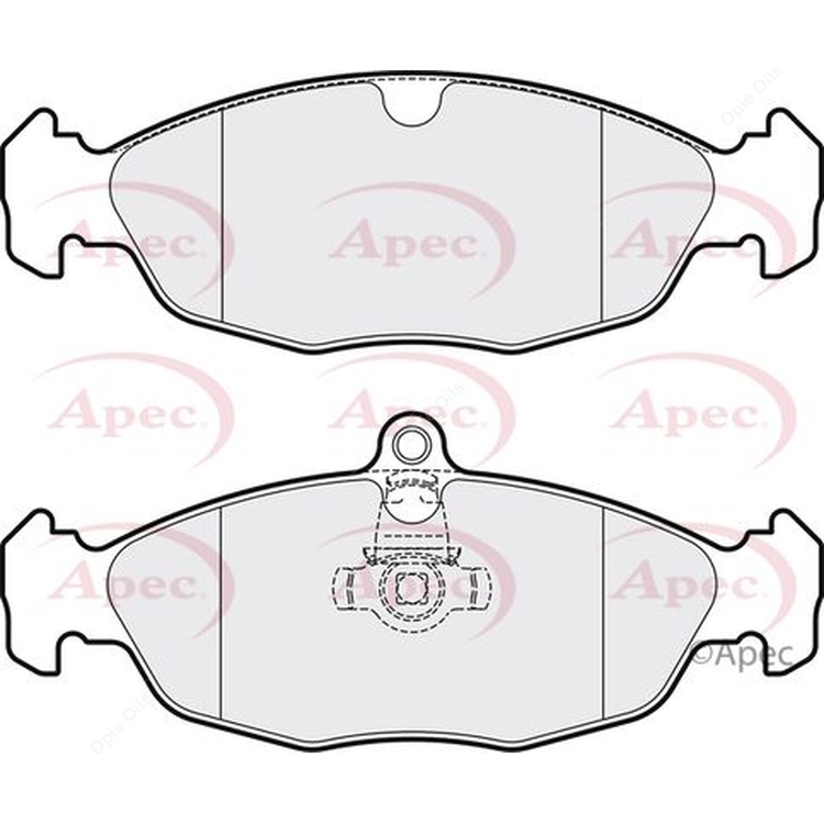 Apec Brake Pads (PAD982)