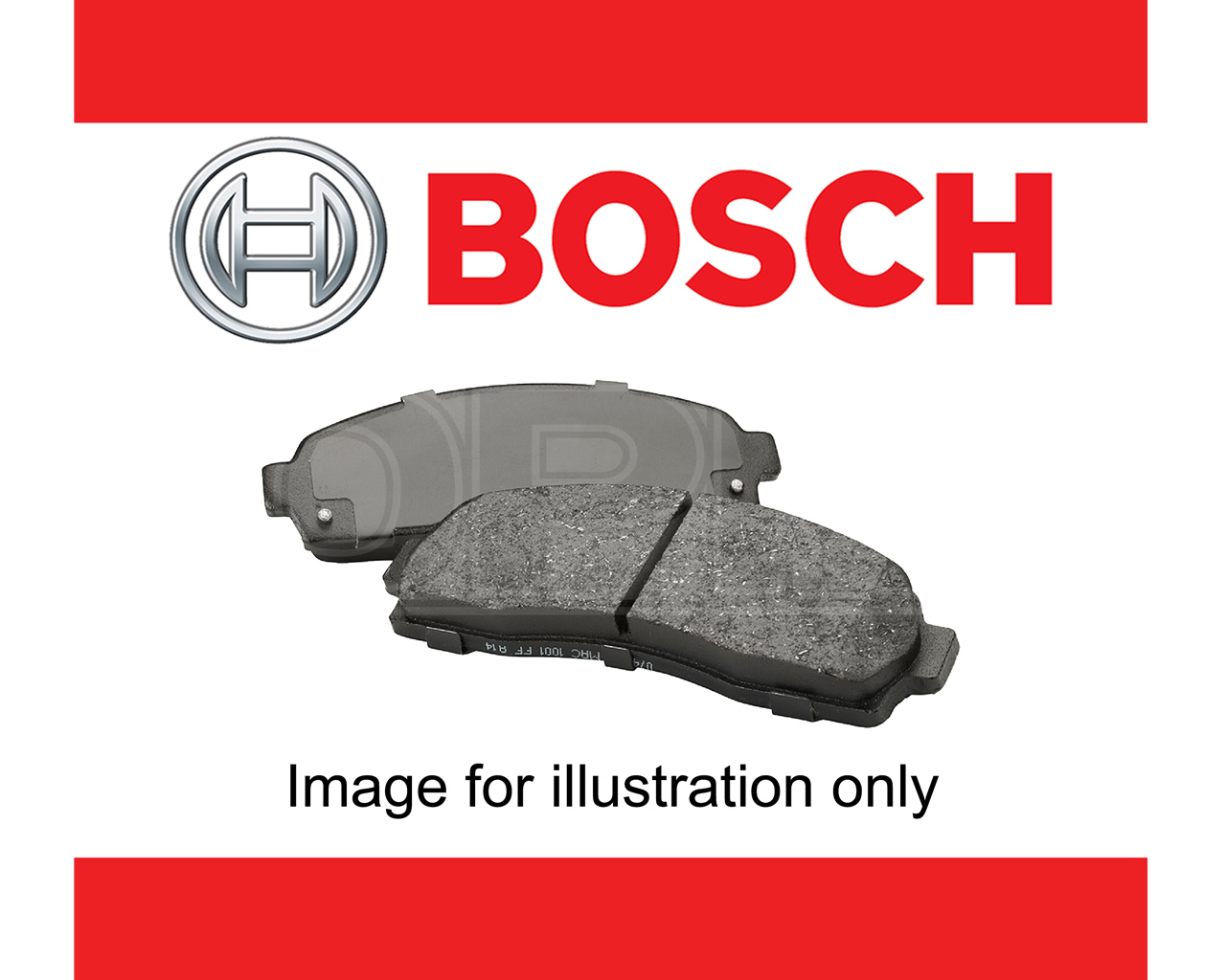 Bosch 0986494023 Brake Pad Set