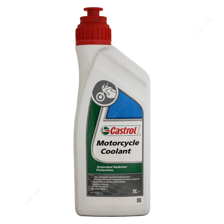 Castrol Motorcycle Coolant Antifreeze Ready to Use