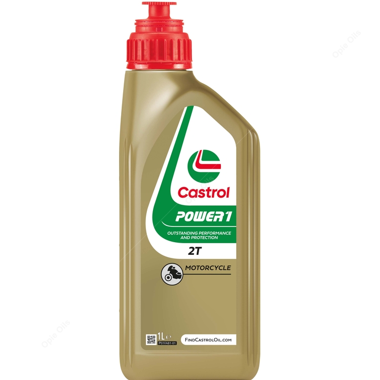 Castrol POWER1 2T Clean Burn Semi Synthetic 2 Stroke Motorcycle