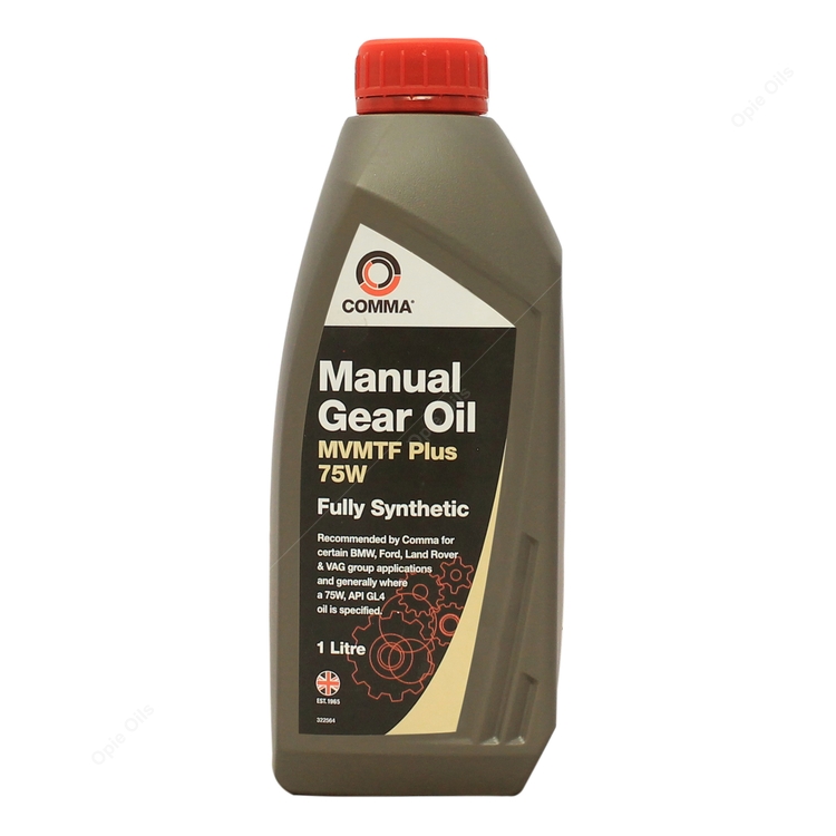 Comma MV MTF Plus 75w Fully Synthetic Manual Transmission Fluid