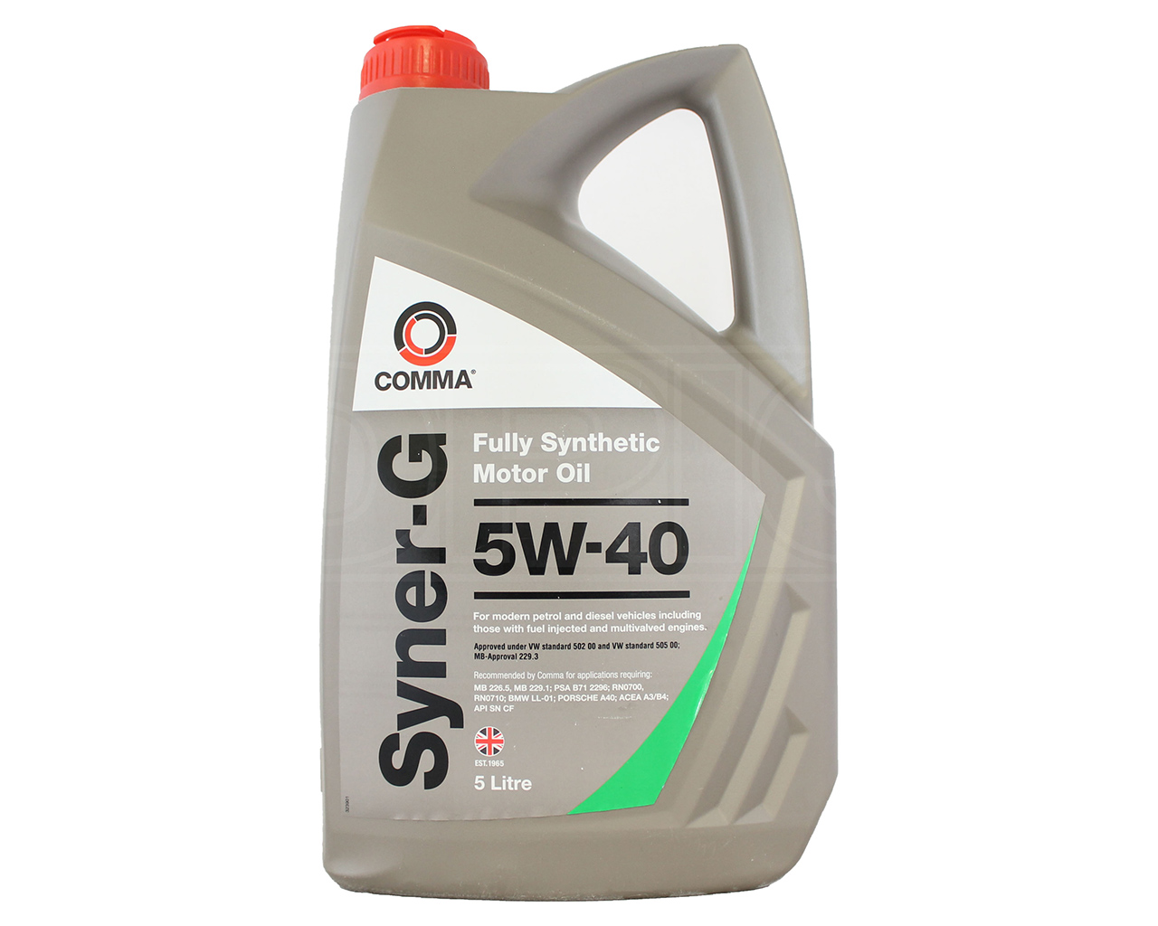 Comma Syner-G 5w-40 Fully Synthetic Car Engine Oil